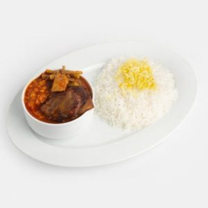 چلو خورشت بادمجان