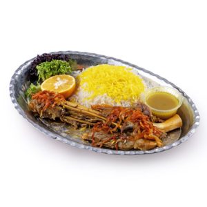 چلو ماهیچه گوسفندی