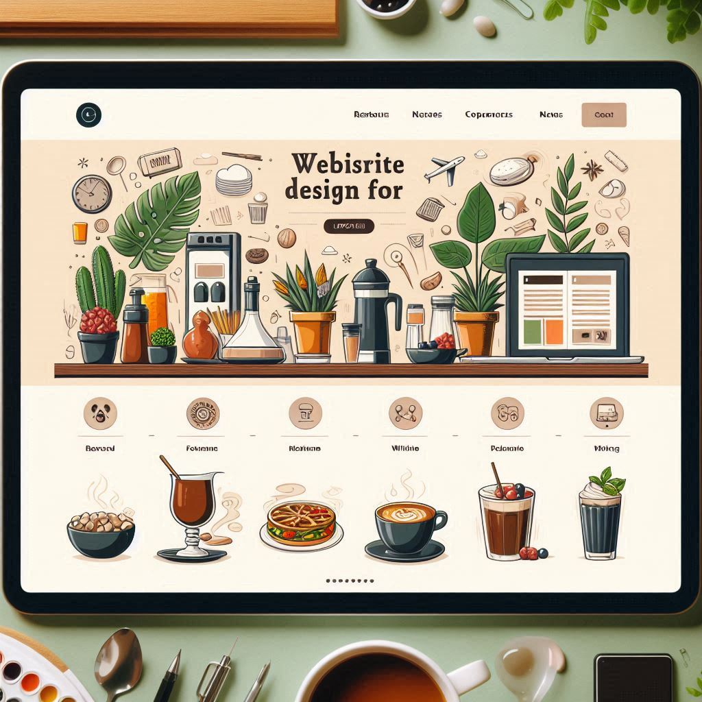 طراحی سایت رستوران آنلاین، منو دیجیتال QR برای کافی‌شاپ، پنل مدیریت سفارشات رستوران، مشتری در حال سفارش آنلاین غذا، طراحی سایت ریتون برای رستوران