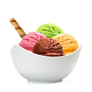بستنی 4 اسکوپ میوه ای