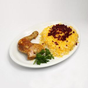 زرشک پلو با مرغ