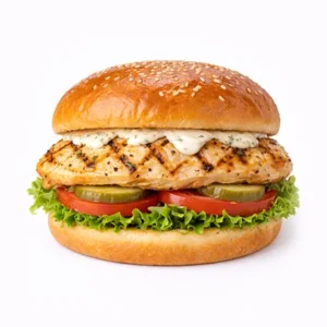 ساندویچ مرغ گریل شده